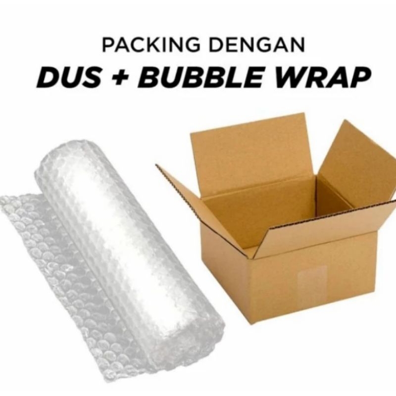 

TAMBAHAN PACKING BUBBLE+KARDUS