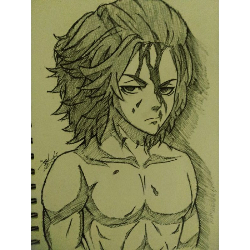 jasa gambar bisa request, ukuran kertas A4. jual jasa gambar/gambar anime/koleksi anime/sketsa/lukis