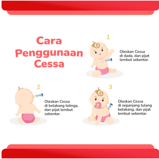 Cessa Baby (0-2 tahun) Fever Drop , Cough n Flu , Lenire , Bugs Away dan Immune Booster Termurah