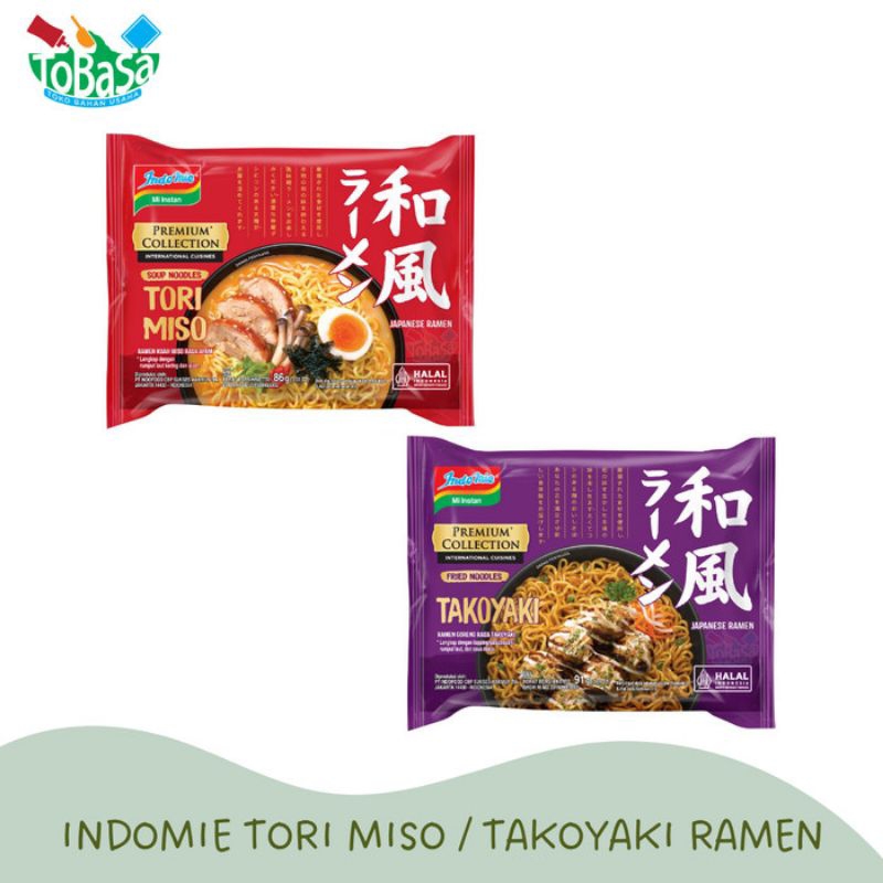 

INDOMIE JAPANESE RAMEN TORI MISO/TAKOYAKI