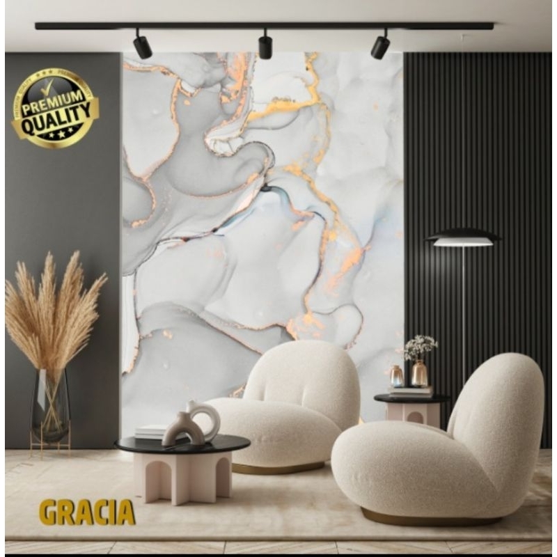 Wallpaper Custom Photowall Marble Marmer Granit