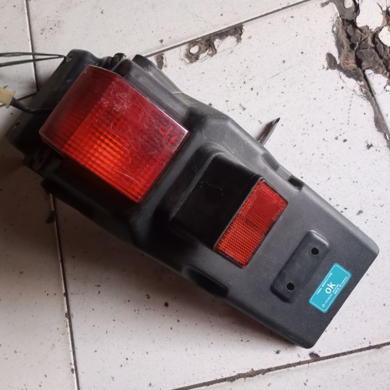 spakbor belakang Hyosung trail