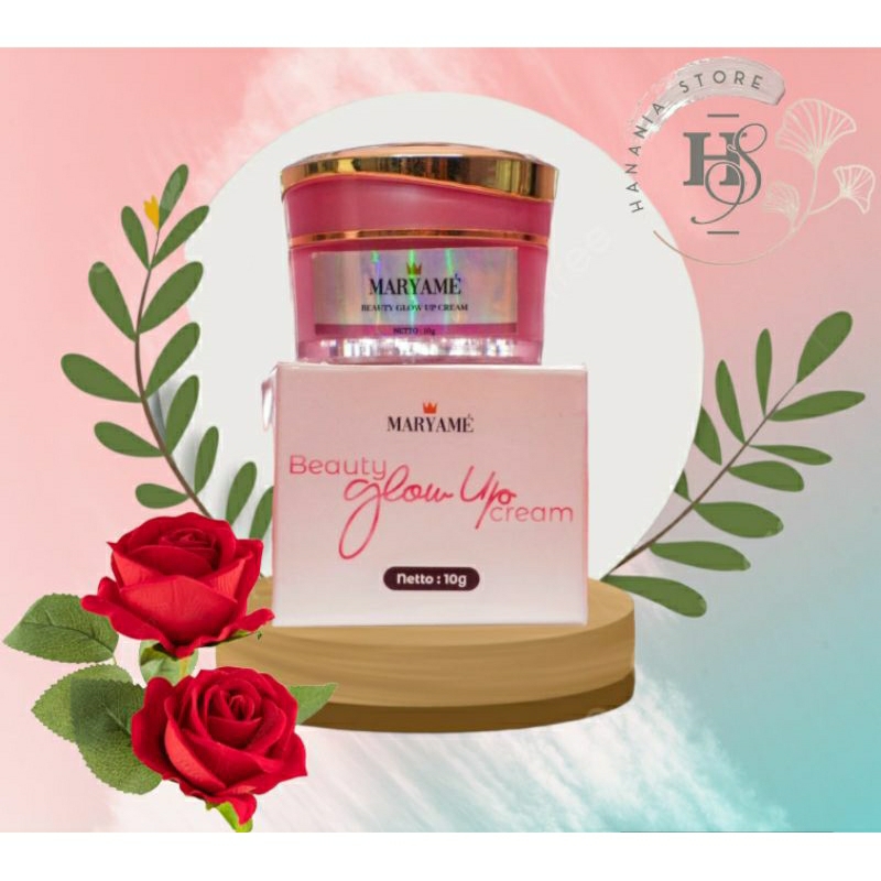 Cream Maryame Beauty Glow Up Original Aman BPOM Krim Maryame