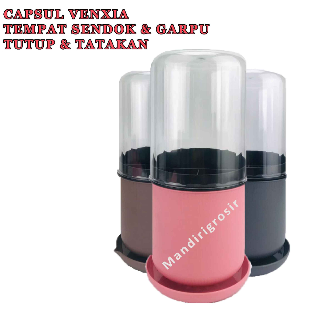 Tempat Sendok &amp; Garpu * Capsul Venxia * Tempat Sendok Serbaguna