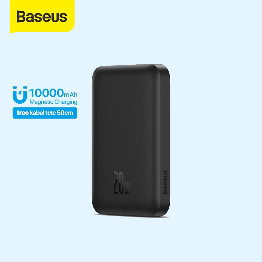 BASEUS Power Bank 10000MAh Wireless Magnetic iPhone Fast Charge 20W