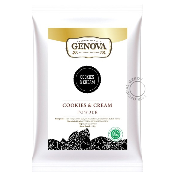 

Genova Powder Cookies & Cream 1kg