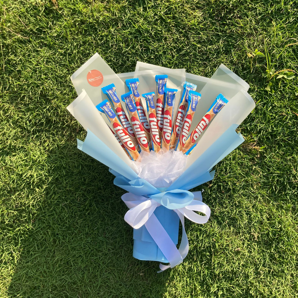 

KADOIN | BOUQUET FULLO Jajan Snack Fullo Blue Sky