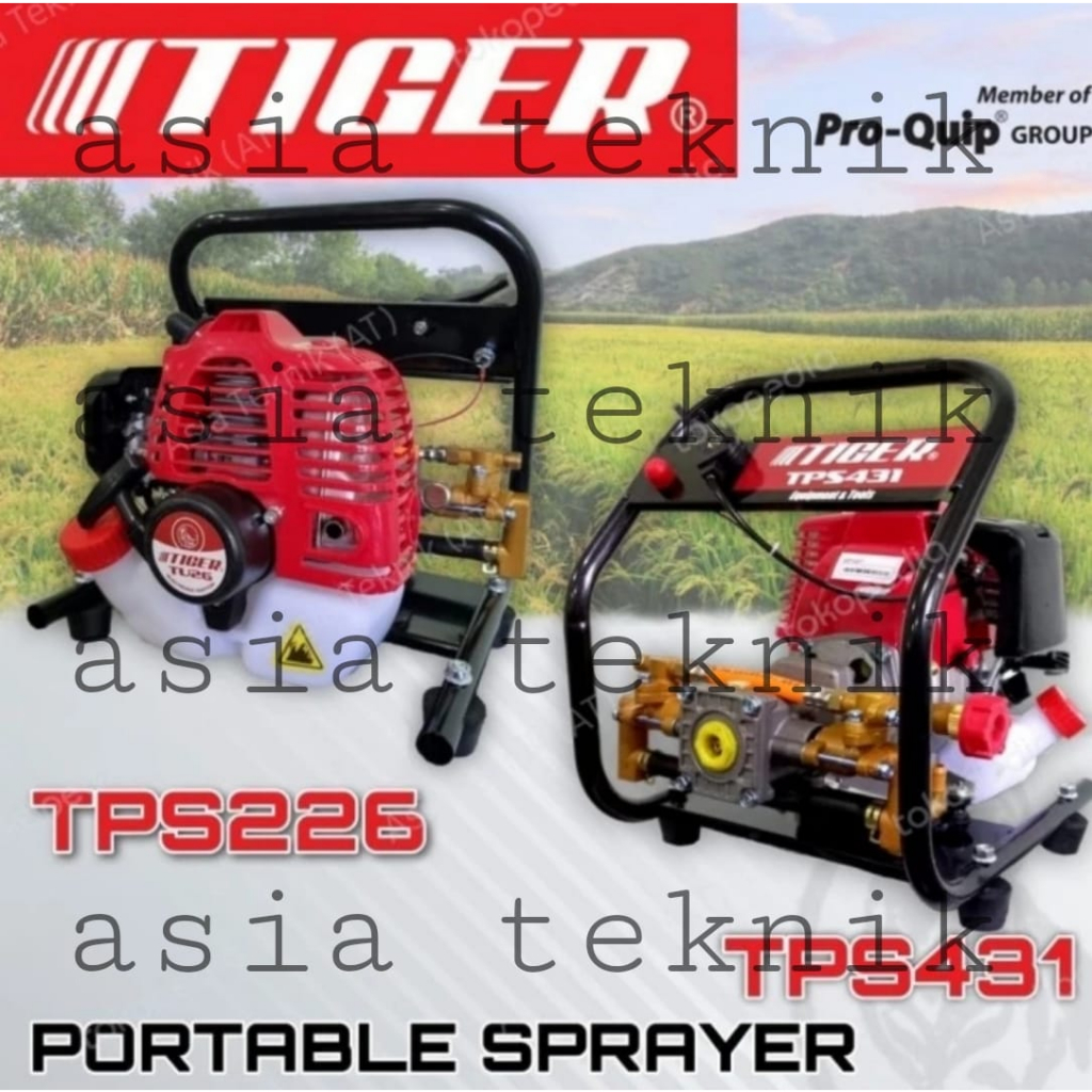 Mesin Semprot Air Pertanian Serbaguna Portable Sprayer Tiger Original