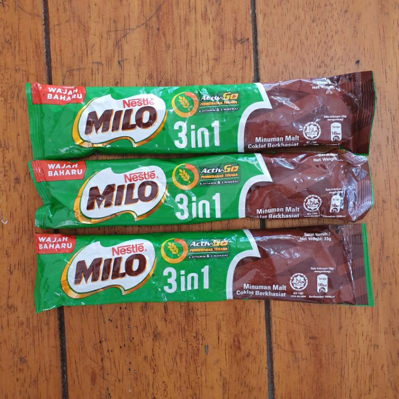 Milo Malaysia 3 in 1 stik