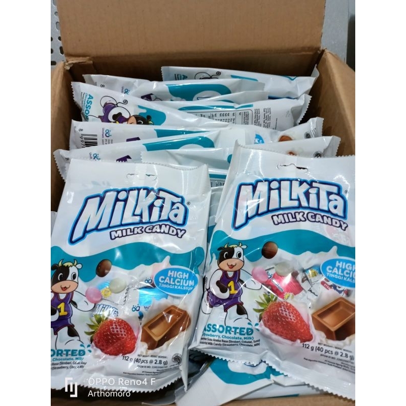 

milkita milk candy isi 40pcs/permen susu milkita