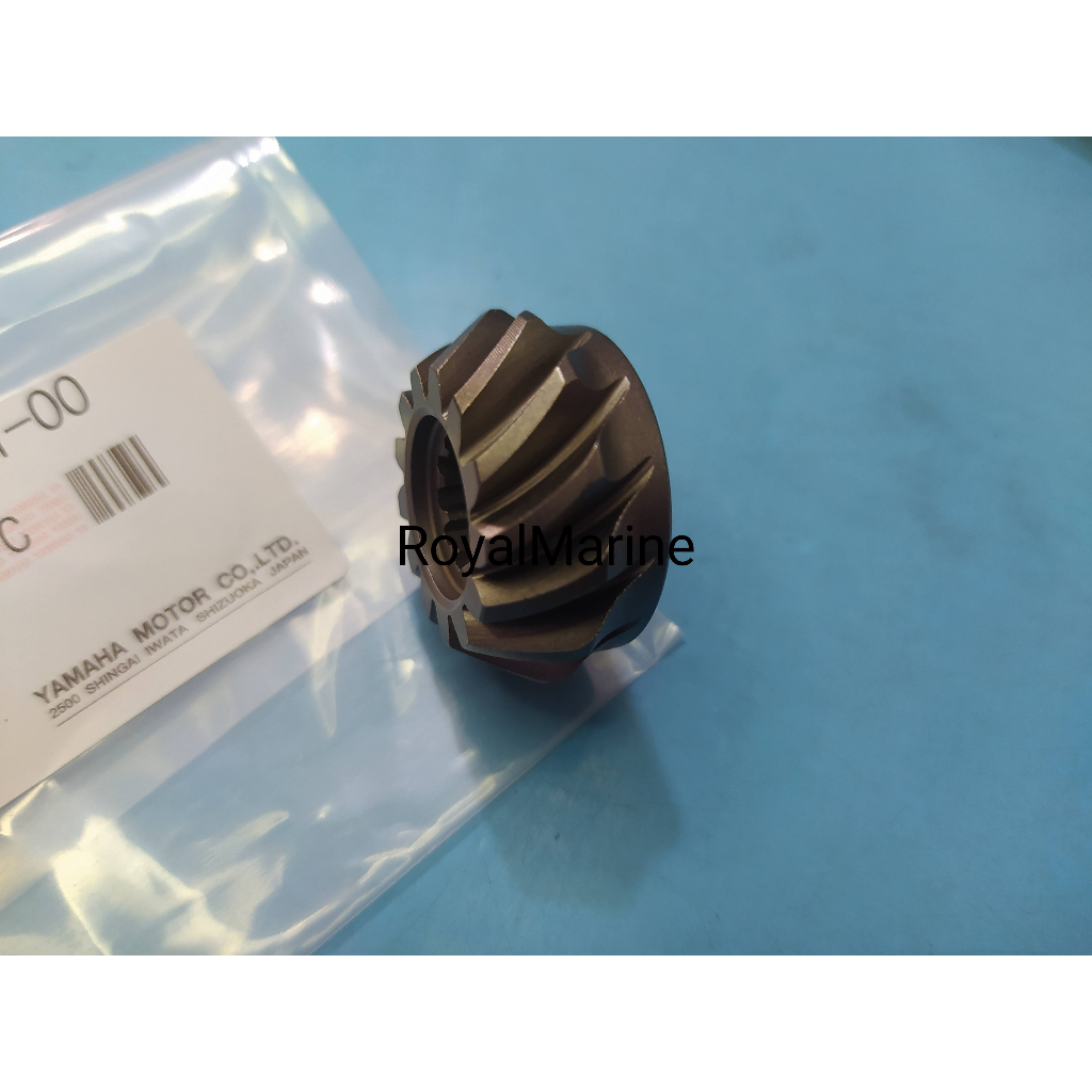 63v-45551-00 (10 gigi) pinion gigi yamaha 15pk mesin kapal tempel