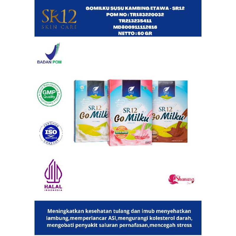 

SR12 GO MILKU SUSU ETAWA TERBAIK / GOMILKU SUSU KAMBING KUALITAS PREMIUM / GOAT MILK SUSU BUBUK BPOM