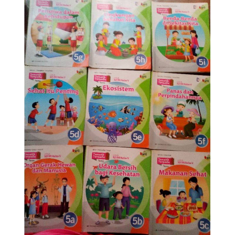 Tematik kelas 5 Erlangga edisi revisi