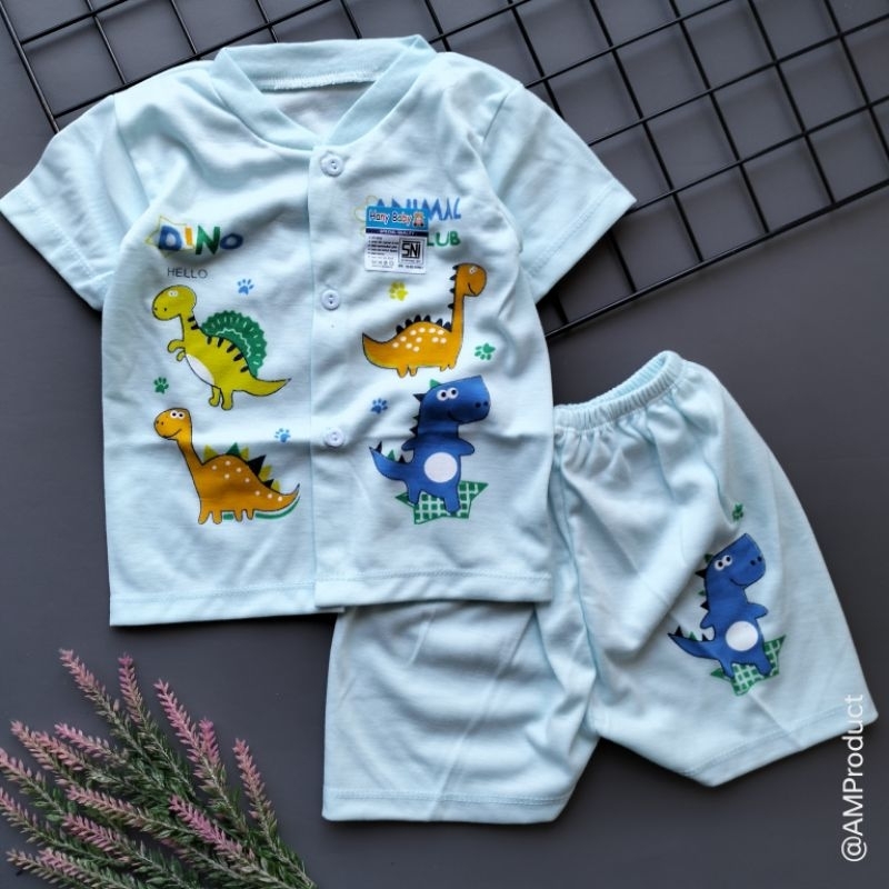 setelan pendek baju celana bayi 3-18 bulan hany