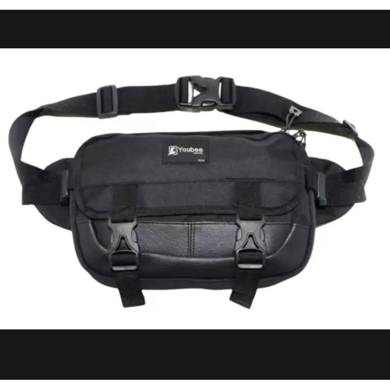 ARGL Tas Selempang Tas Pinggang  Waistbag Pria Cowok Bahan Polyester JT110