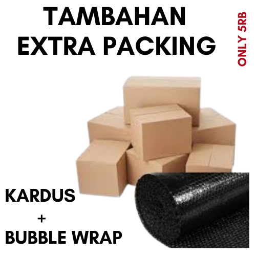

BUBBLE WRAP EXTRA KARDUS TAMBAHAN PACKING