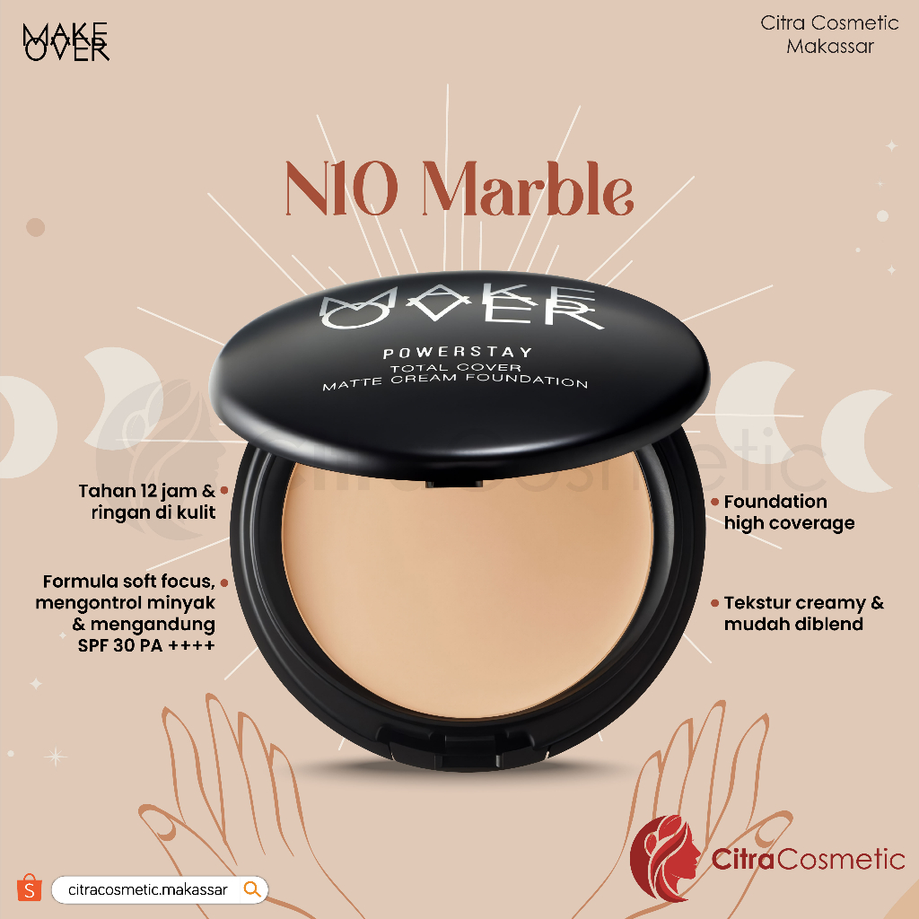 Make Over Powerstay Total Cover Cream Foundation Series