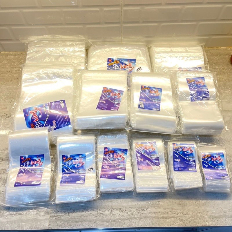 PLASTIK BLUKING TEBAL 5X8 - 6X10 - 7X10 - 10X15 - PLASTIK KLIP BLUKING