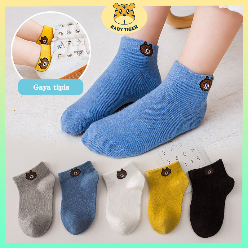 Kaos Kaki/Beruang kaus kaki anak-anak/Cute Kaos Kaki/Motif Kaos Kaki/Semata Kaki/Kaus kaki murah C 193/194/195