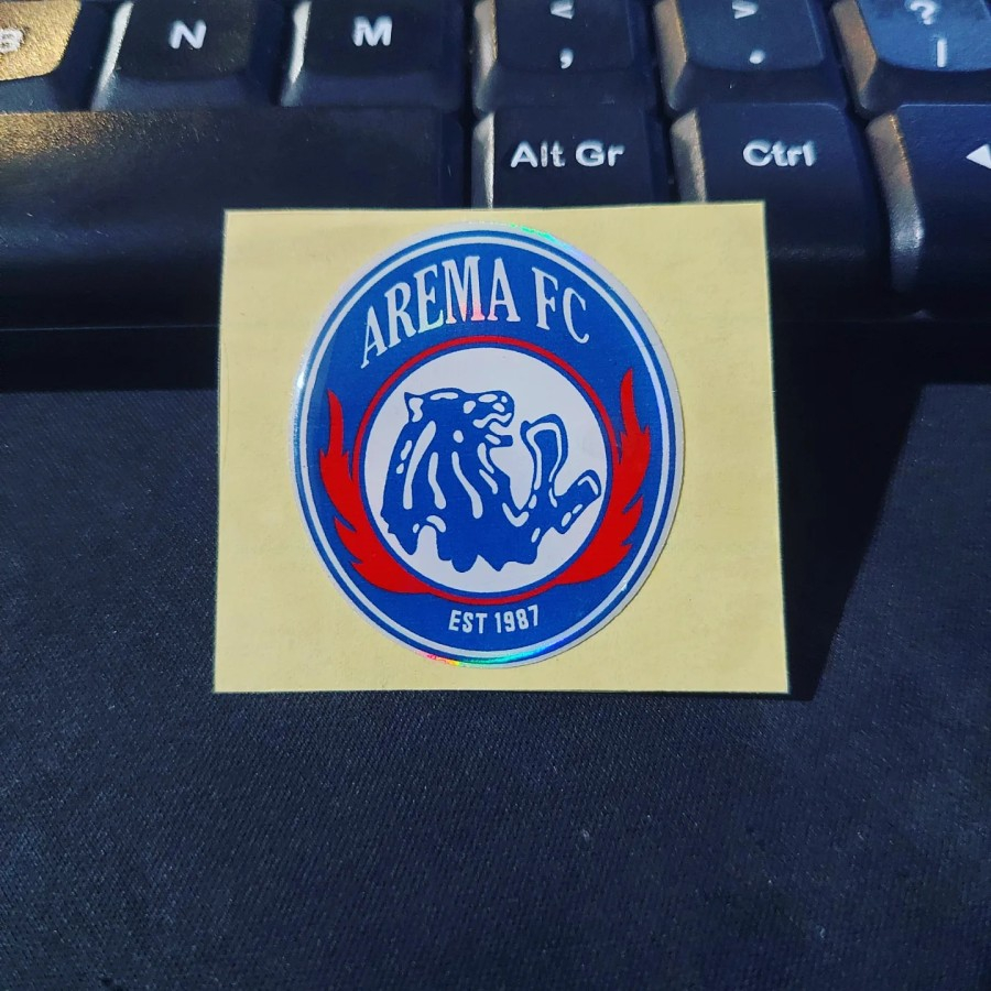 

Sticker Timbul Resin AREMA FC Malang Stiker Logo Lycal 3D Kecil Satuan