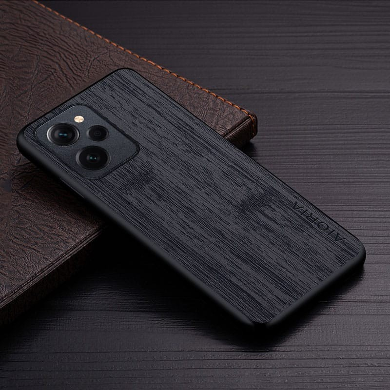 POCO X5 5G X5 PRO 5G SOFT CASE WOOD TEXTURED AIORIA ORIGINAL