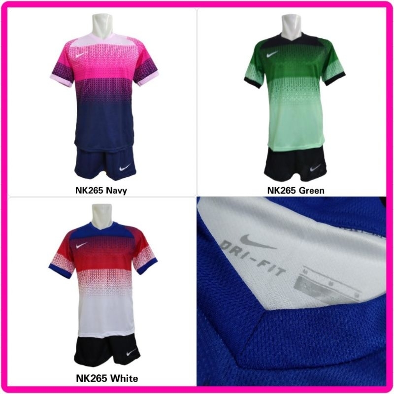 Setelan Futsal Dewasa NK265 / Jersey Futsal / Kaos Celana Sepakbola / Seragam Futsal