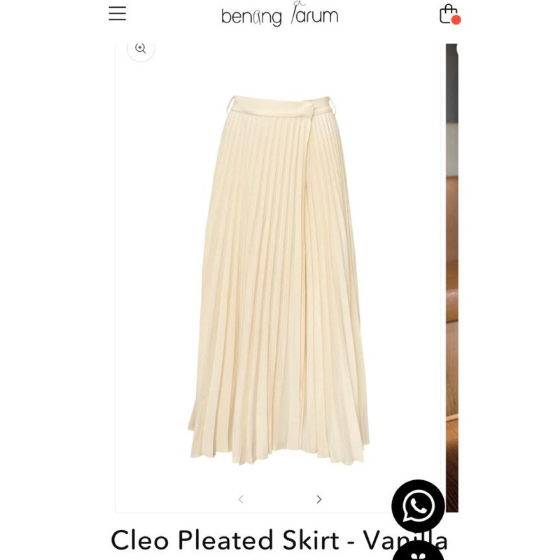 CLEO SKIRT BENANG JARUM BUTTONSCARVES