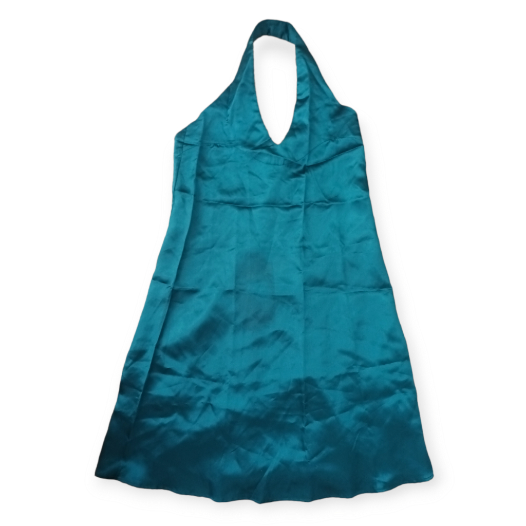 DRESS PENDEK HIJAU EMERALD