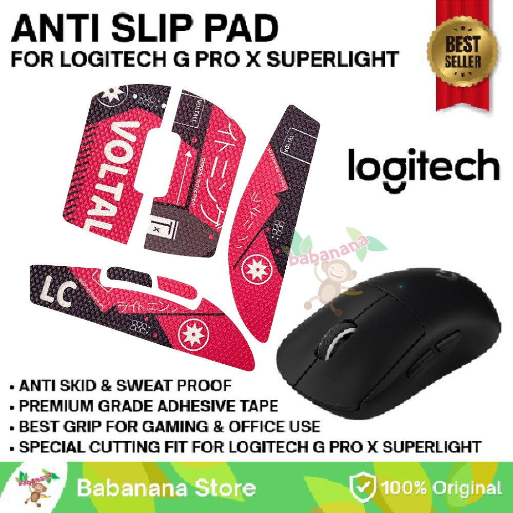 Stiker Logitech GPX G PRO X SUPERLIGHT Non Slip Mouse Anti Sweatproof GPROX