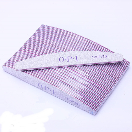 kikir kuku kasar 2 sisi OPI buffer kuku nail file amplas kuku 2 sisi kikir kuku