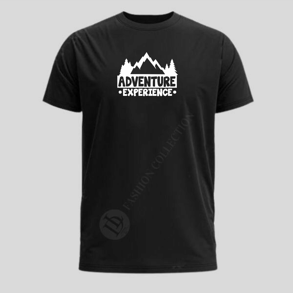 Kaos 'Adventure Experience' / Kaos Pria Distro / Baju Pria / Baju Wanita / Kaos Pria Dan Kaos Wanita