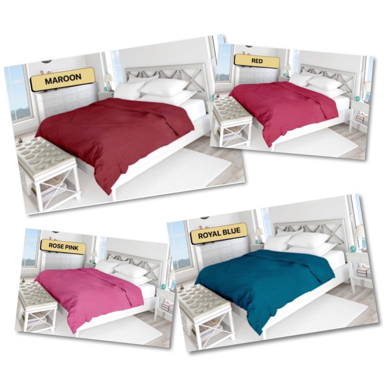 SELIMUT BONITA PREMIER EMBOSS POLOS WARNA