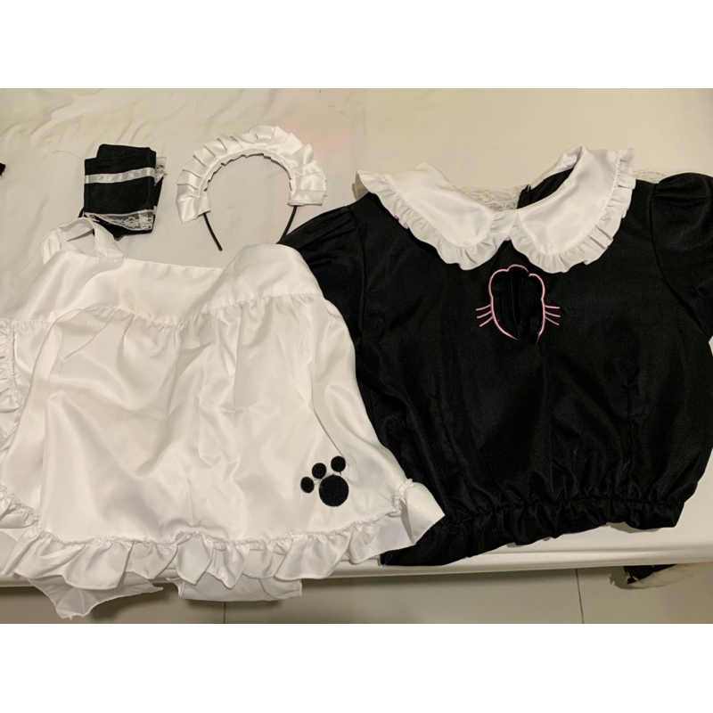 [READY] Neko Maid Costume (wetrose) PRELOVED
