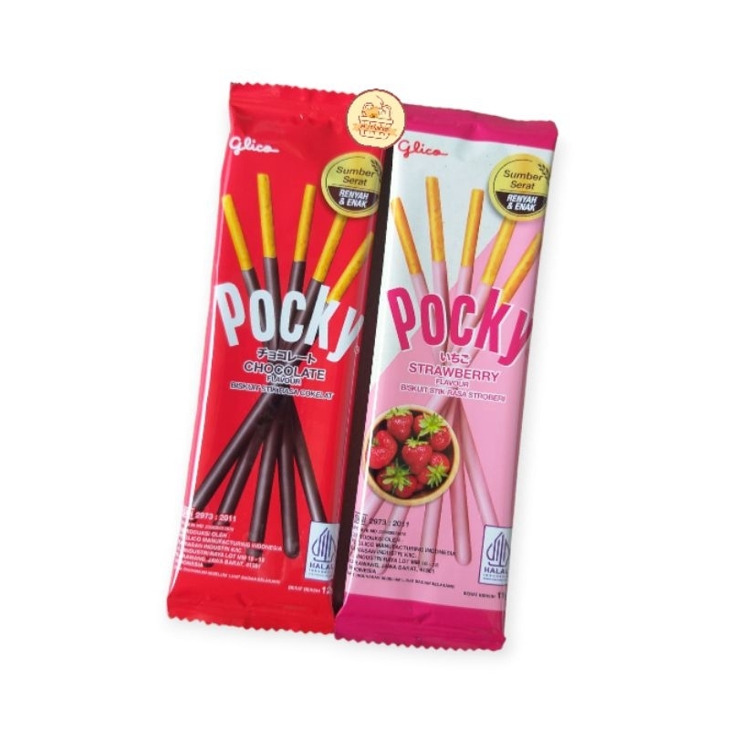 

Pocky Single Glico 12 gr Satuan-wafer cemilan nikmat