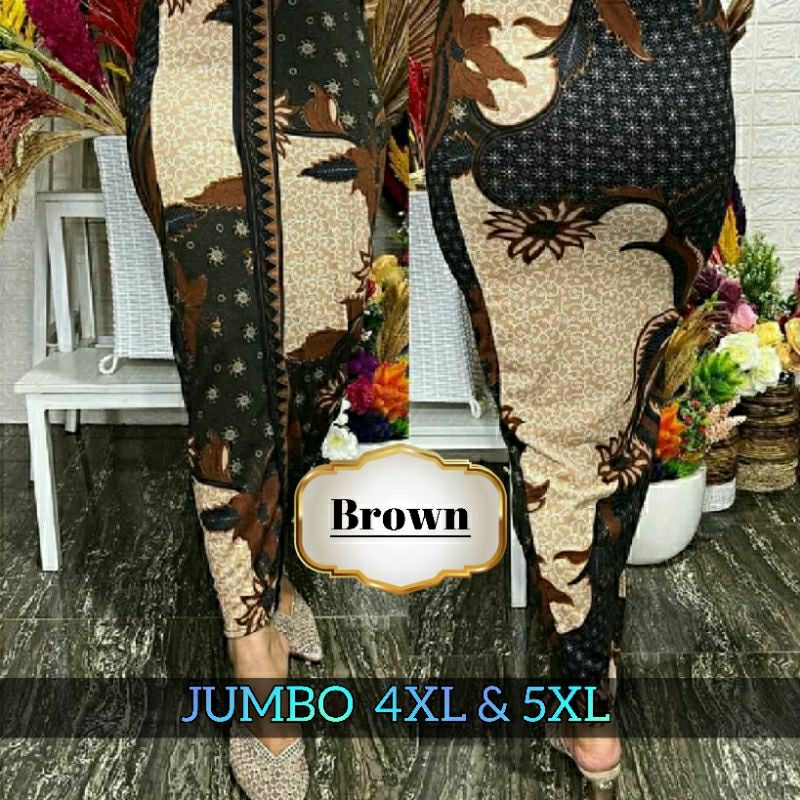 Kamen jadi moscreft JUMBO 4XL &amp; 5XL / bawahan kebaya moscrepe / rok bali moscref