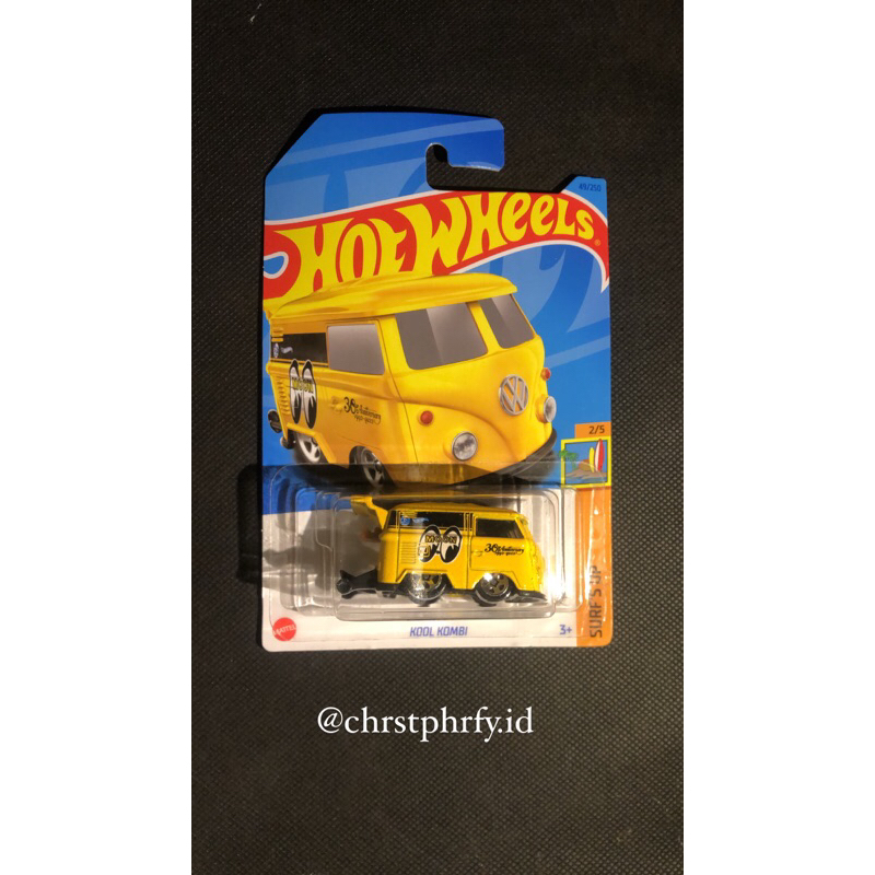 Hot Wheels Kool Kombi Kuning Mooneyes