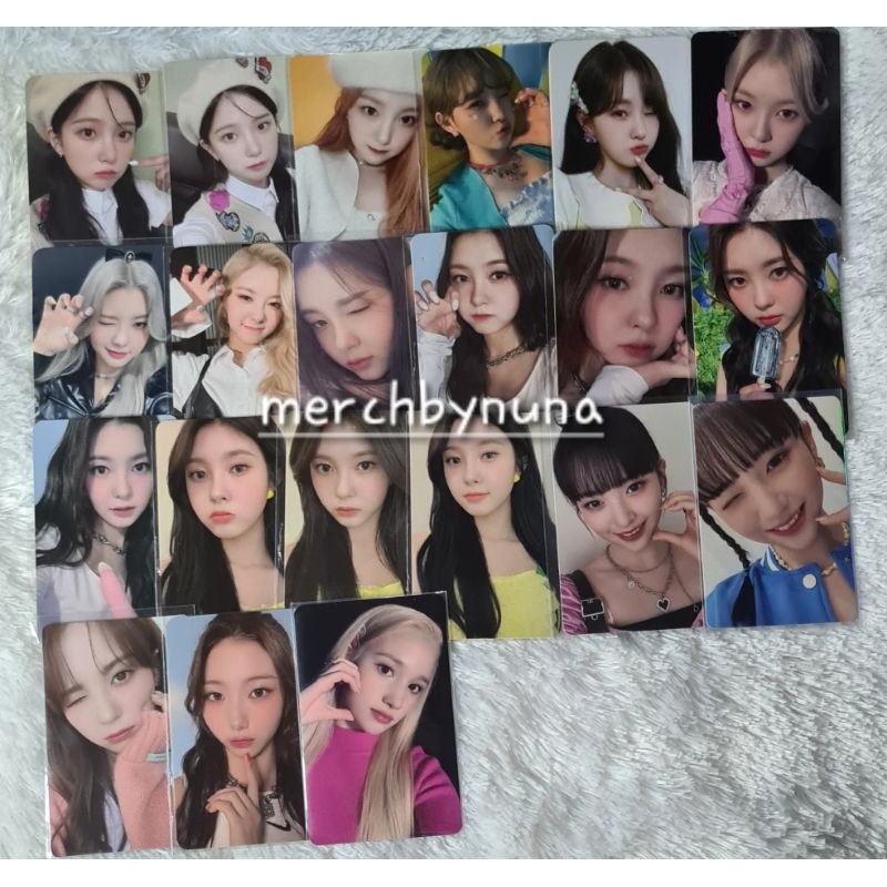 Photocard Chaehyun, Dayeon, Yujin, Youngeun Kep1er Album First Impact, Doublast Official