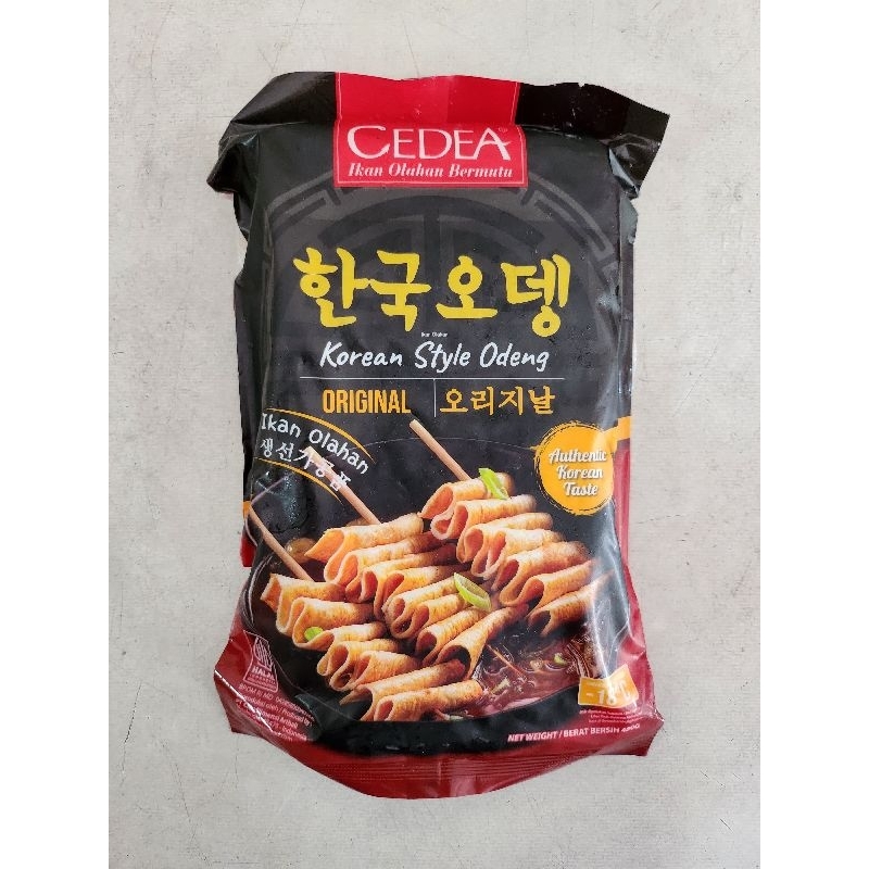 

Korean Style Odeng Cedea Original 480 gram