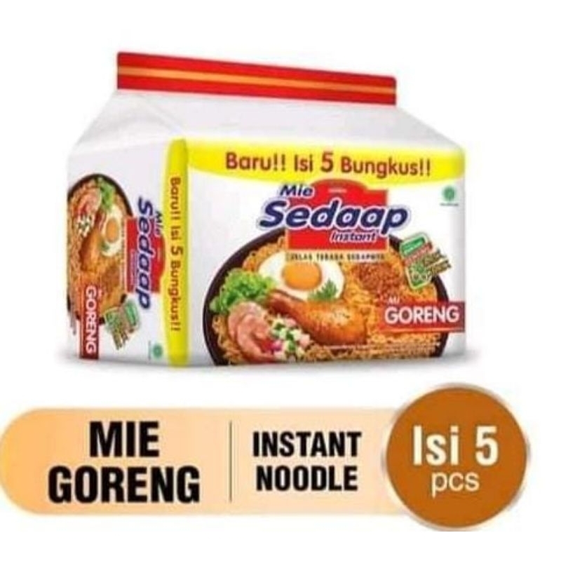 

1PACK ISI 5PCS MIE GORENG SEDAP