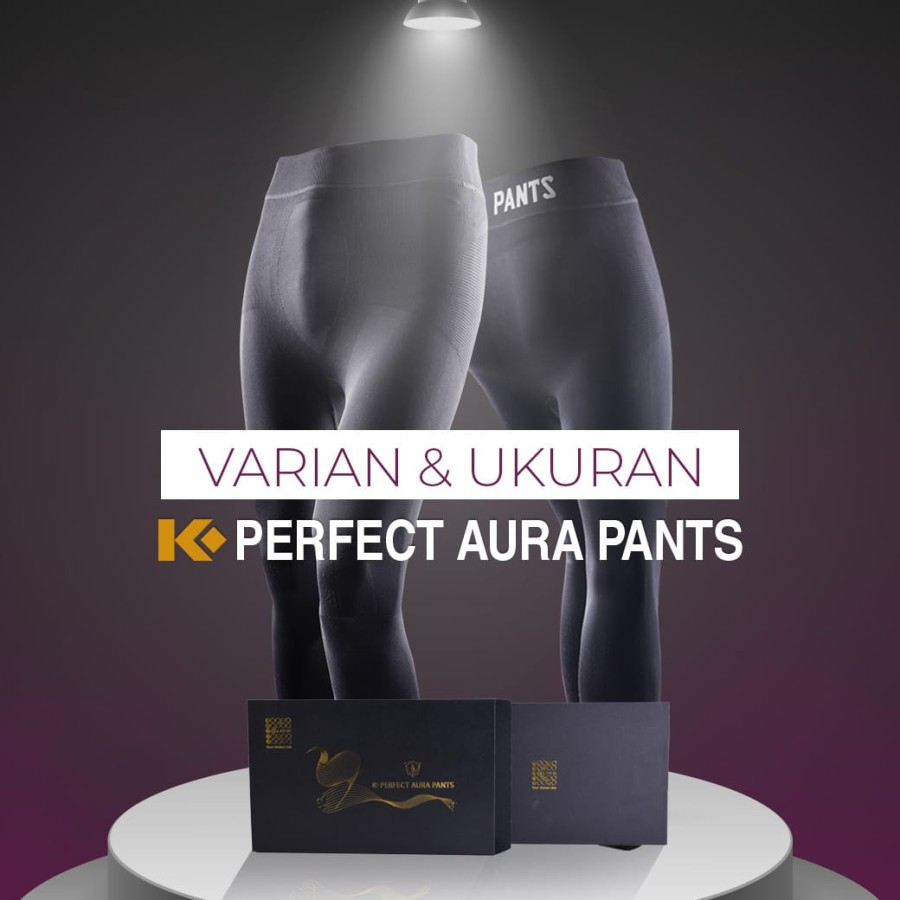 K - Perfect Aura Pants - Celana Kesehatan Pria dan Wanita