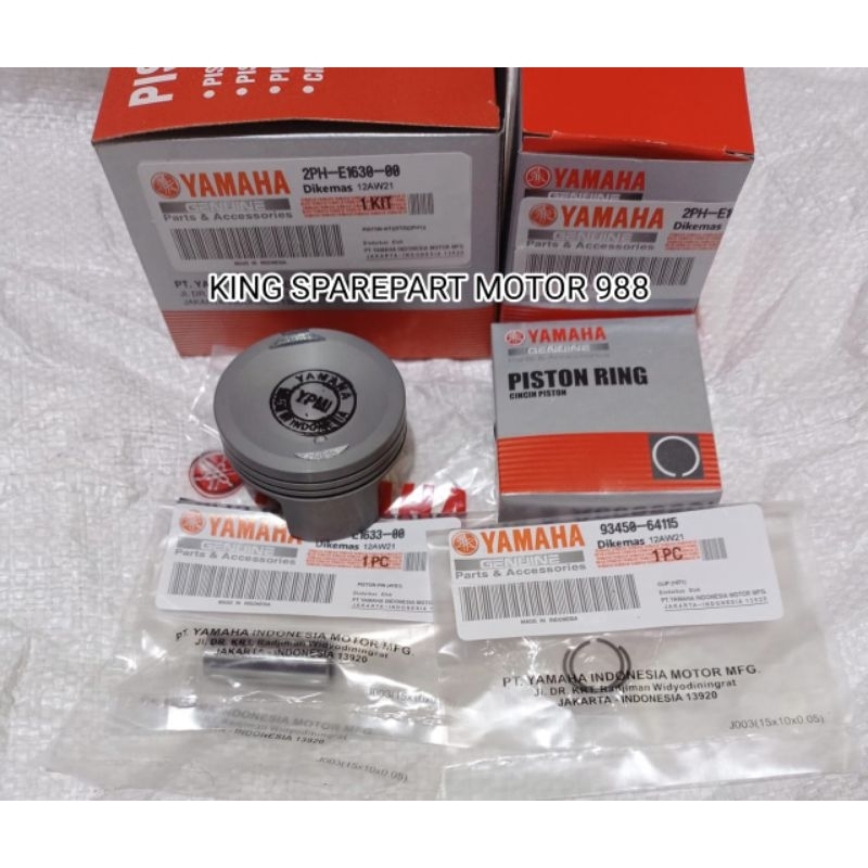 PISTON KIT RING SEHER MIO M3 MIO S MIO Z STANDAR 2PH