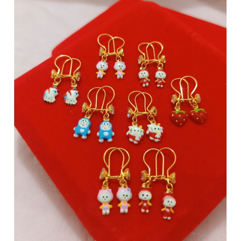 ANTING ANAK BONEKA PERAK 925 ASLI