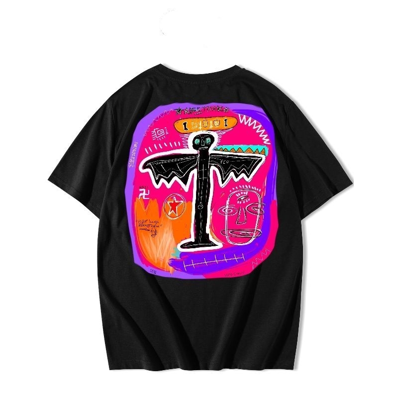 T-shirt Baju Kaos Distro - ABSTRAK ALIPJON SKYTEDAY - Baju Kaos Distro SENI ABSTRAK PREMIUM TERBAIK