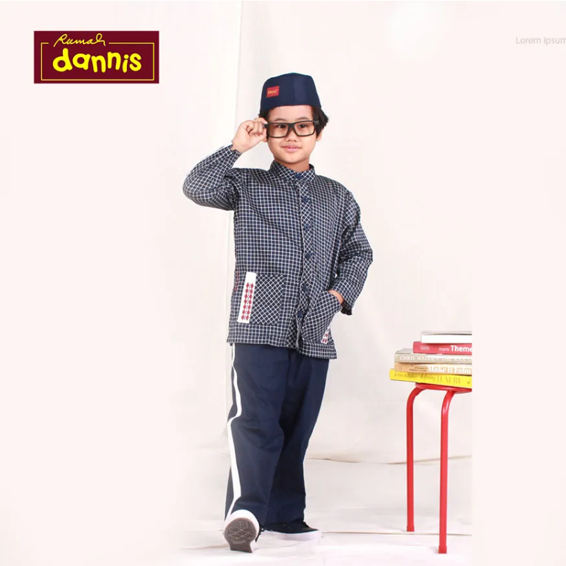 Sarimbit Dannis TA D'Cambridge Anak Laki-Laki Size 10