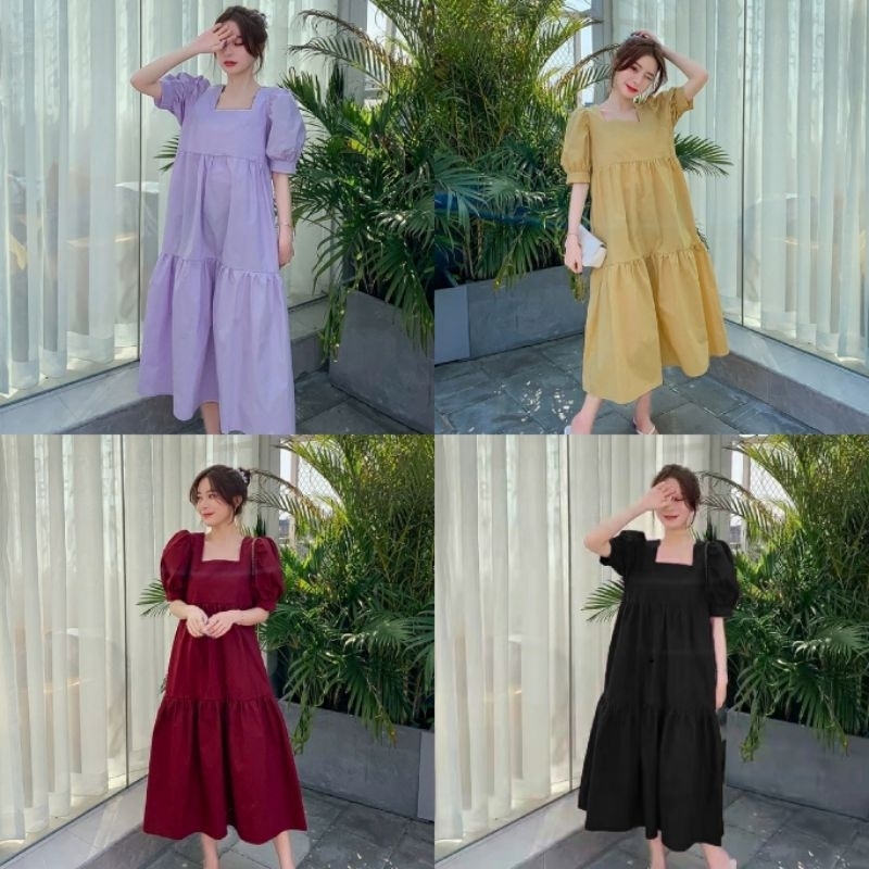 00370 DRESS ROXENA BABYDOLL IMPORT