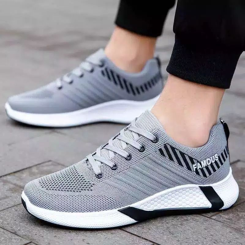 Sepatu Sneakers Pria Kasual Terlaris Sepatu Pria Fashion jalan2 santai kekinian cod