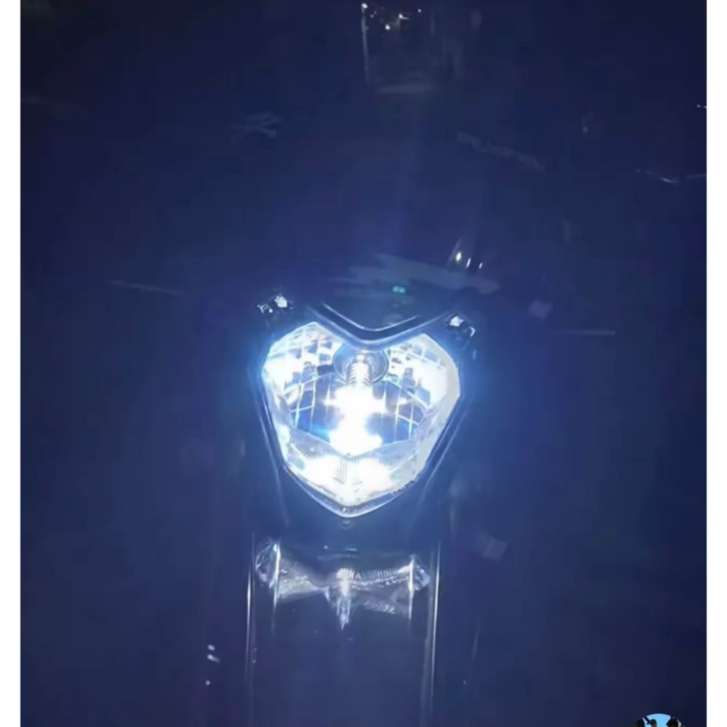 Lampu utama Led D3 H4 laser jauh dekat senja biru- Putih kuning