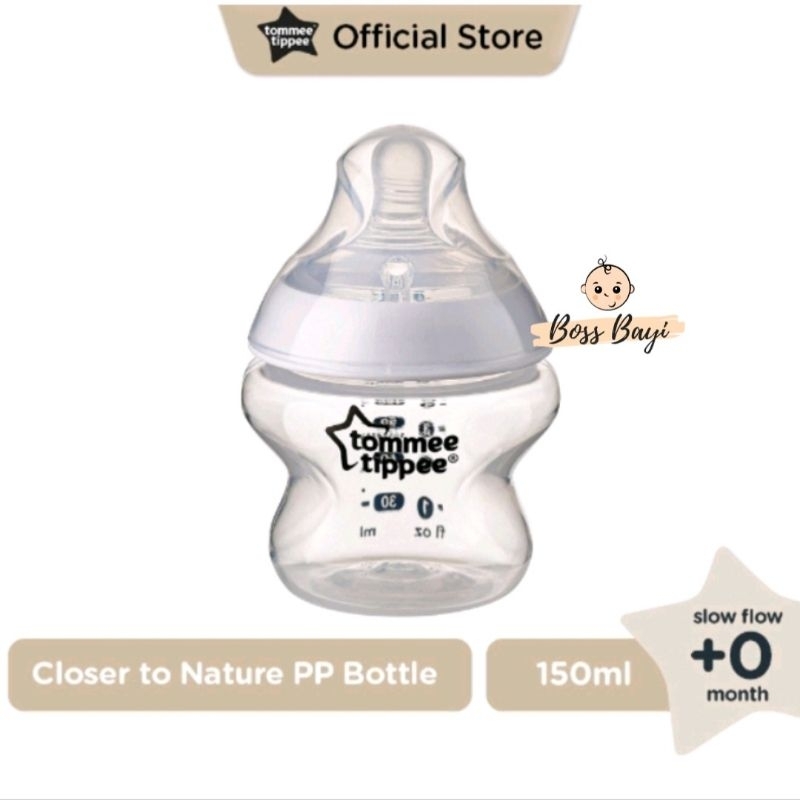 TOMMEE TIPPEE - Closer To Nature Bottle / Botol Susu Bayi Wide Neck 150ml/ 260ml | Nipple Wide Neck