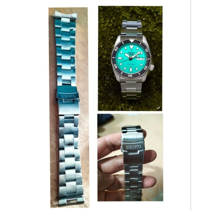 Rantai Jam Tangan Seiko 5 Sport Automatic Seiko Diver SKX Solid Stainless