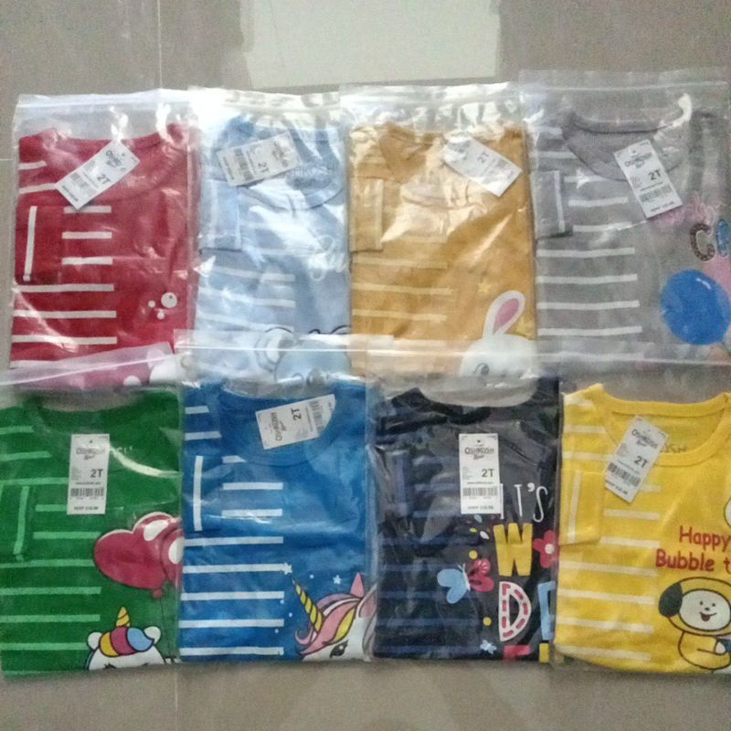 Kaos Anak Perempuan Panjang 2-10 T